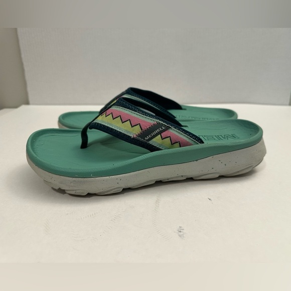 Merrell Women's Ultra Hut Beach Flip Flops Sandals Size 10 - Picture 6 of 13